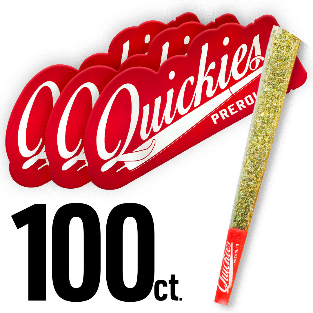 Quickies Signature Pre-Rolls - 100 PACK (Indica)