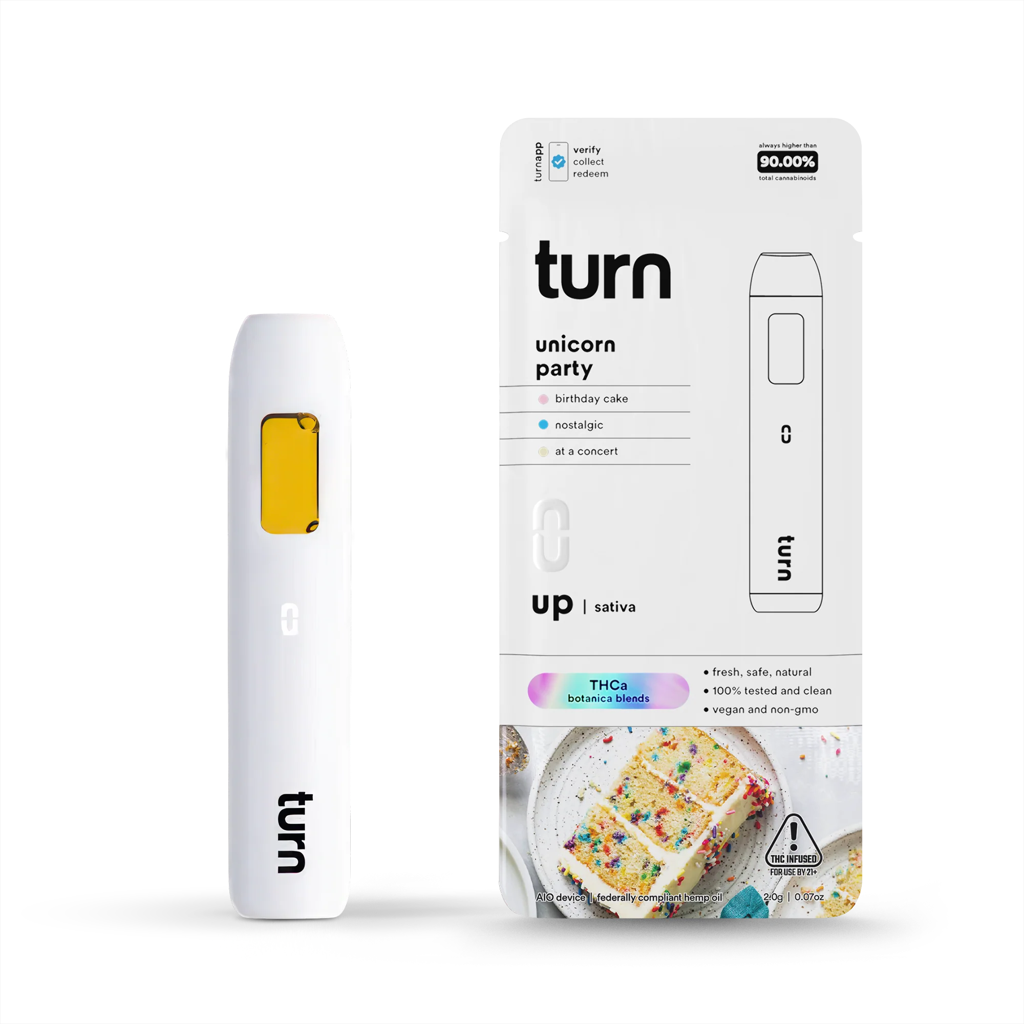 Turn - 2G THCa Unicorn Party (Sativa)